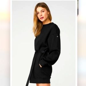 ALO Yoga Black Long Sleeve Dress